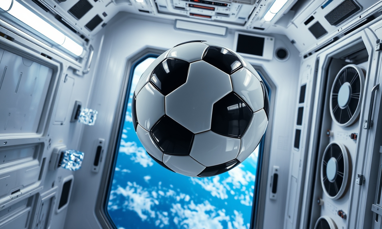 Soccer Ball Experiments aboard the ISS Reveal Microgravity Dynamics