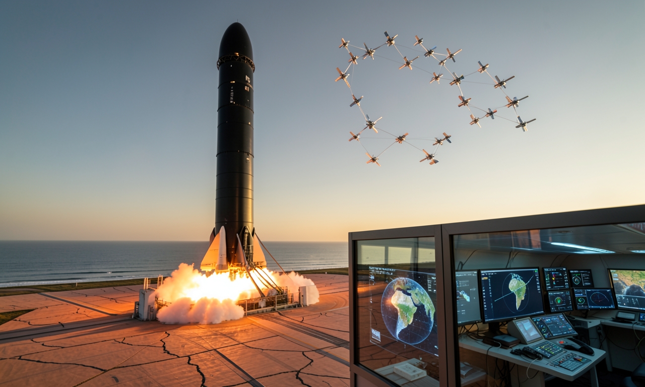 SpaceX launches Falcon 9 and 29 Starlink satellites shortly before IPO