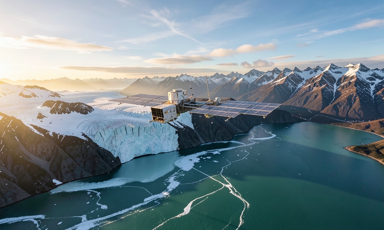 Astronauts Monitor Glacier Fragmentation in Southern Patagonia Icefield from Space
