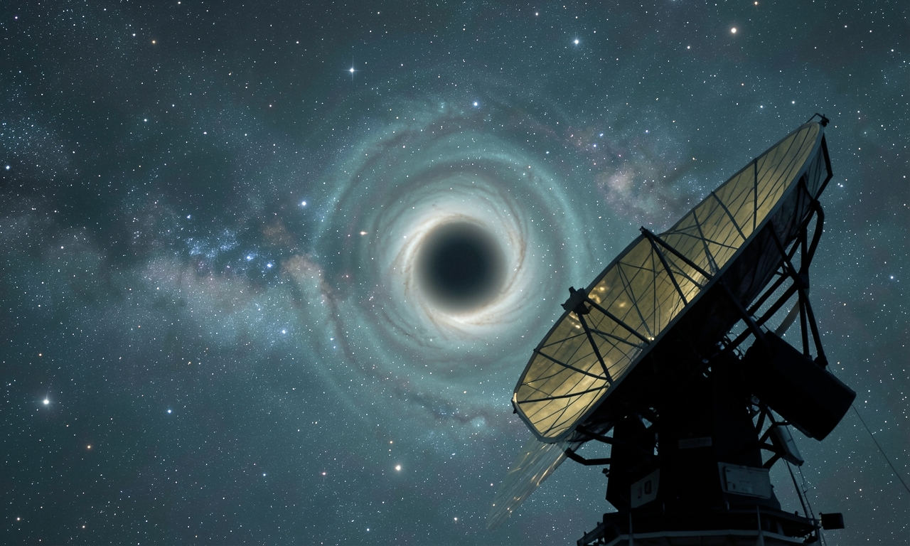 James Webb Weighs Dormant Supermassive Black Hole 10 Billion Light-Years Away