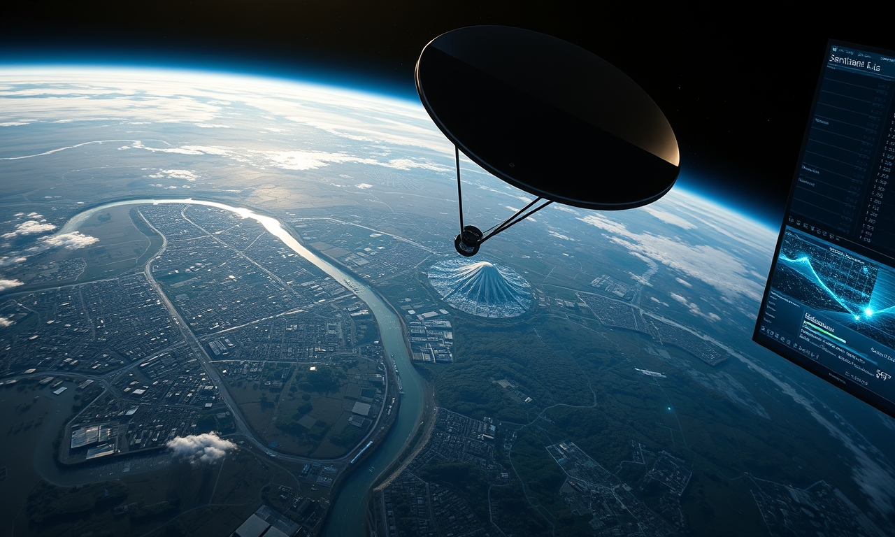 Sentinel‑1 Radar Composite Reveals Buenos Aires and Its Surroundings