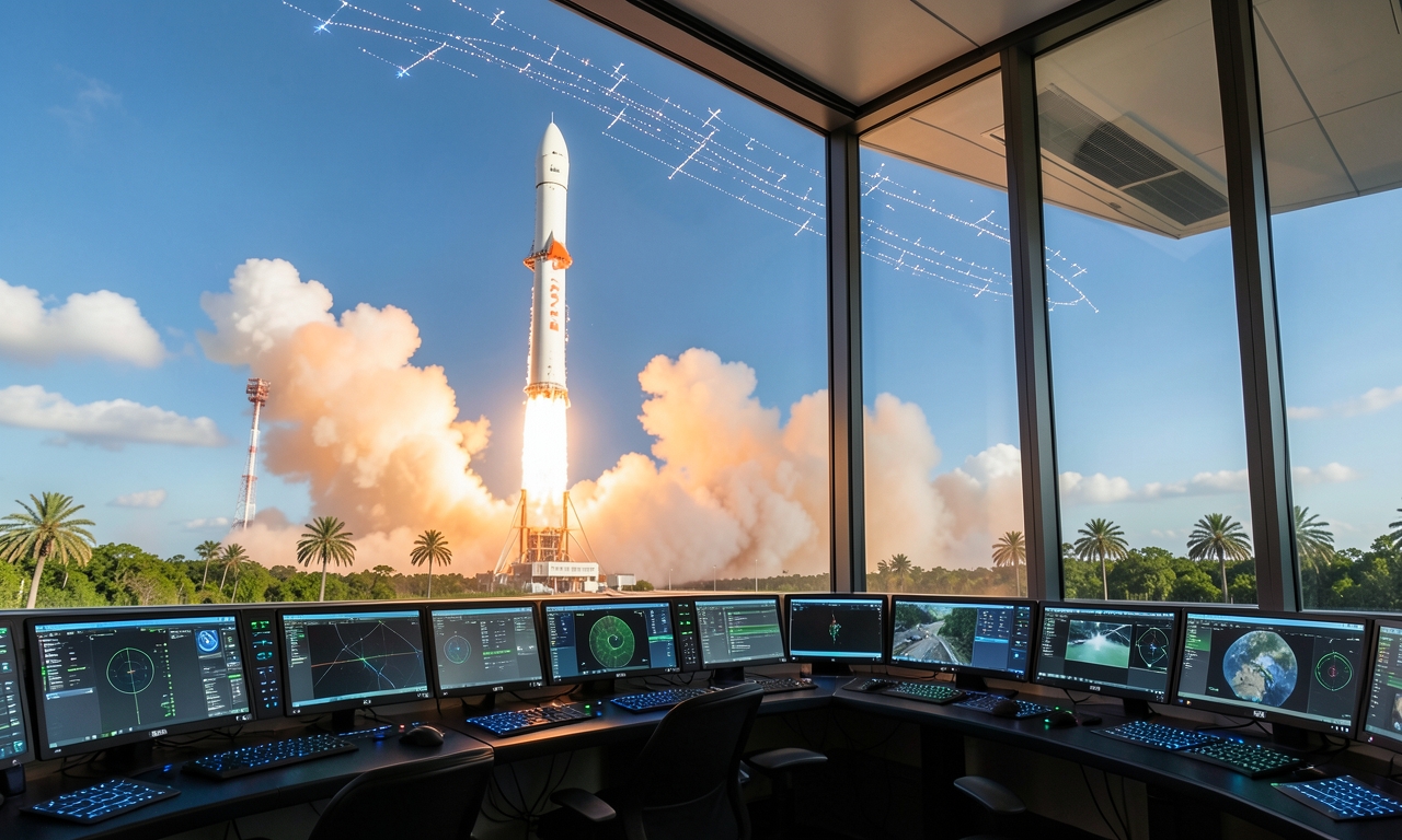 SpaceX launches Falcon 9 minutes before Elon Musk's IPO