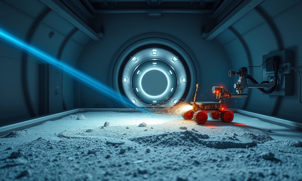 Lab-Created 'Moon' Rocks Shed Light on Lunar Surface Evolution