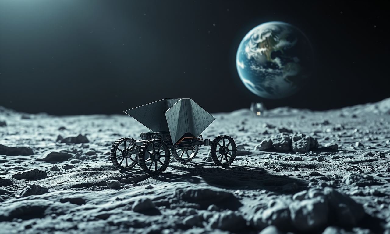 Shape‑shifting mini‑rover inspired by Japanese toys autonomously explores the Moon