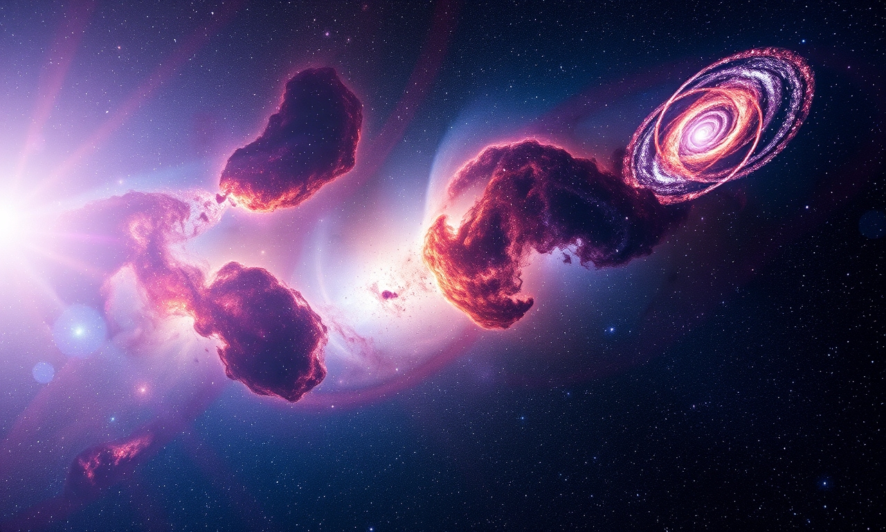 Hubble Reveals Merging Galaxy Clusters