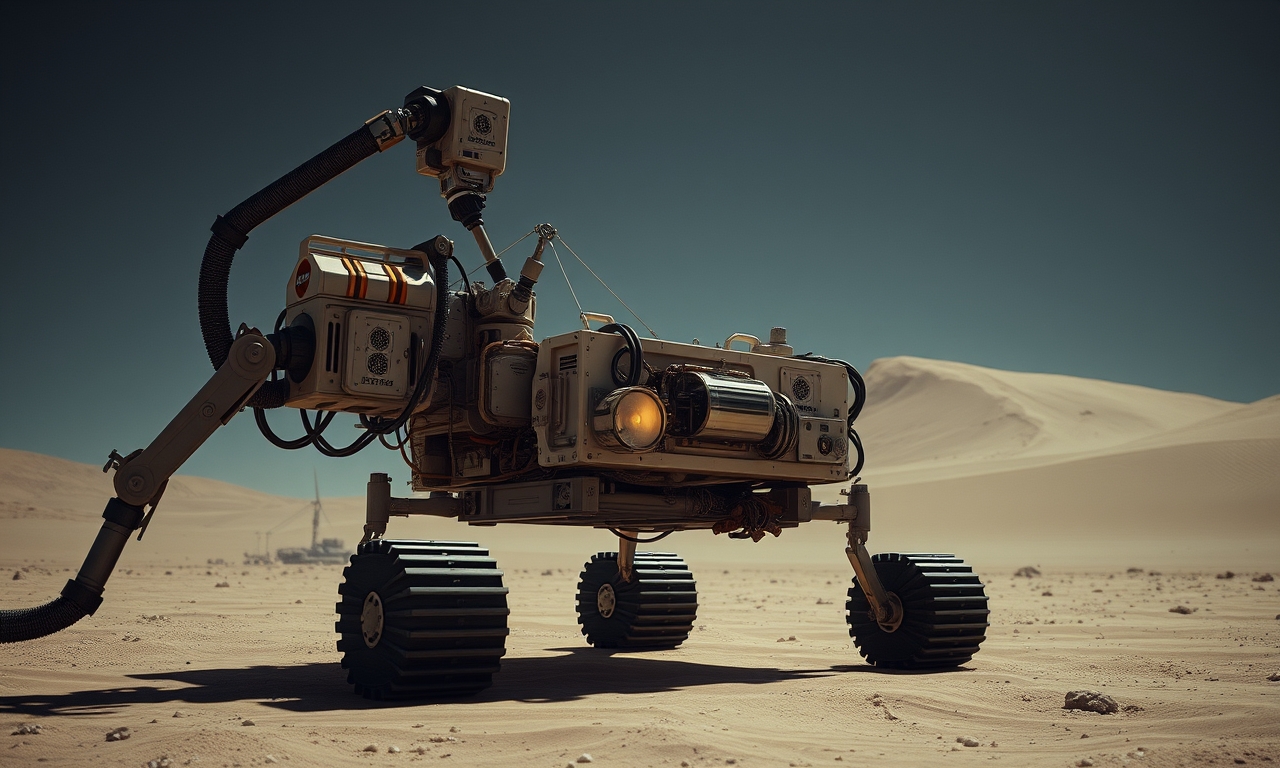 NASA conducts desert field test of ERNEST rover prototype