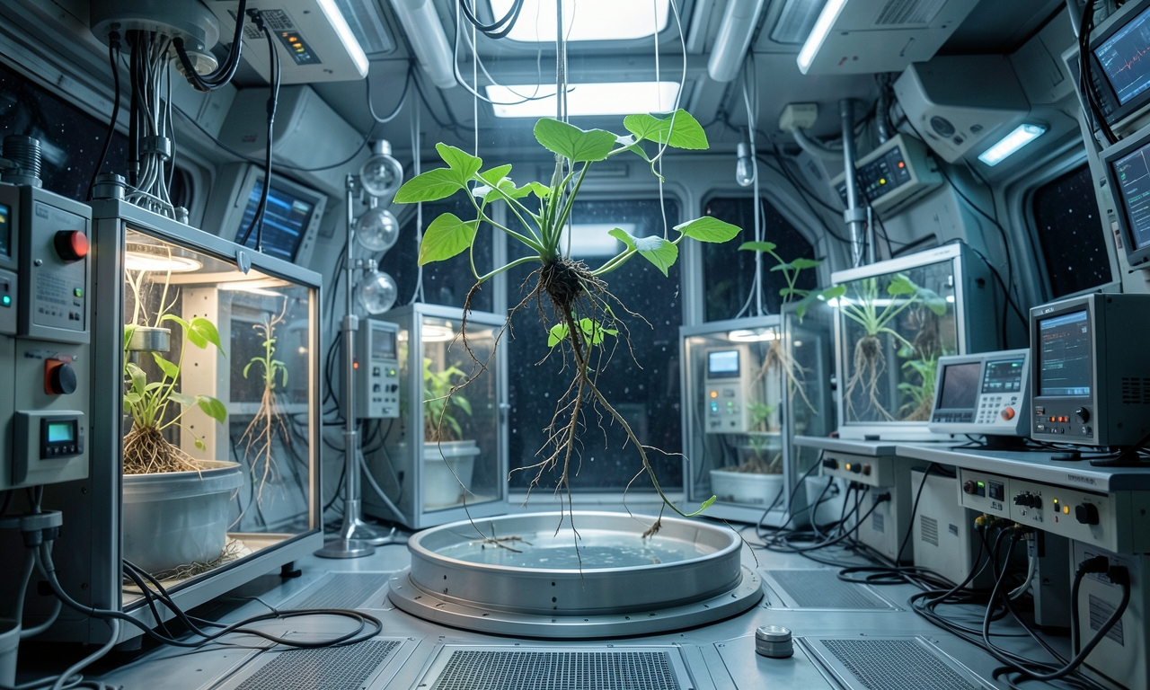 Astronauts May Grow Their Own Medicines Using Plants