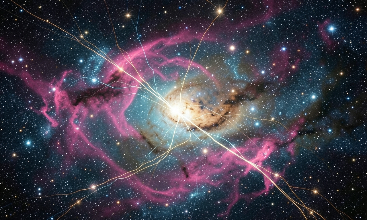 Astronomers map magnetic framework channeling gas into stellar nurseries
