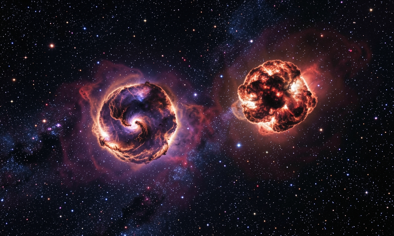First Pair of Sibling Supernova Remnants Identified