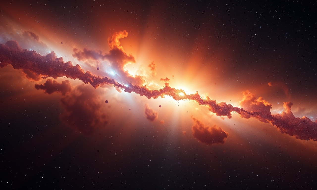 ALMA Finds Nine-Member Stellar Nursery in Formation