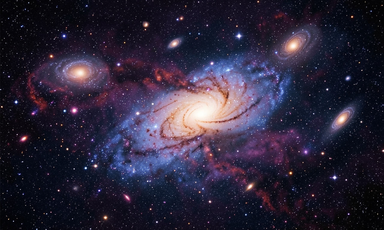 Galaxy Pair NGC 3504 and NGC 3512 Observed in Leo