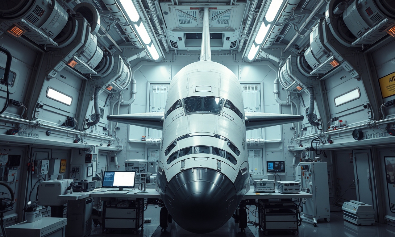 Space Shuttle Endeavour Displayed Vertically in New Exhibit at California Science Center