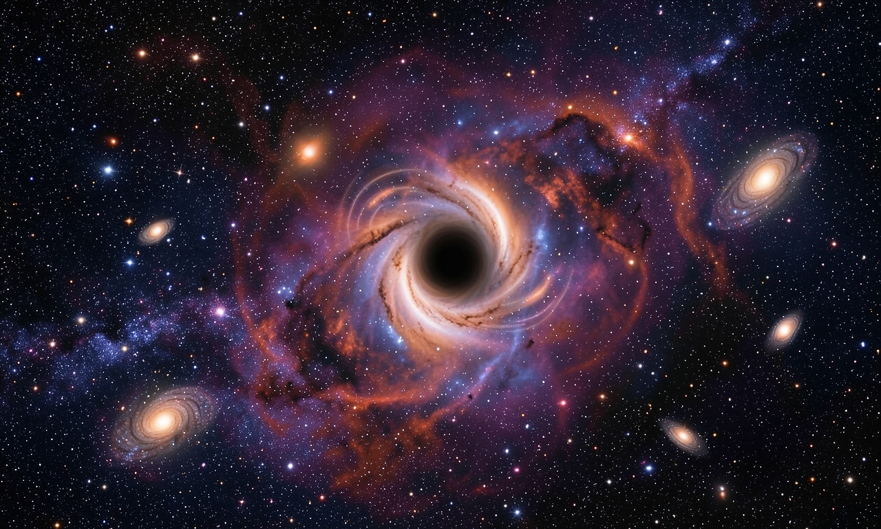 Black Holes Emit Radio Burps Years After Consuming Stars
