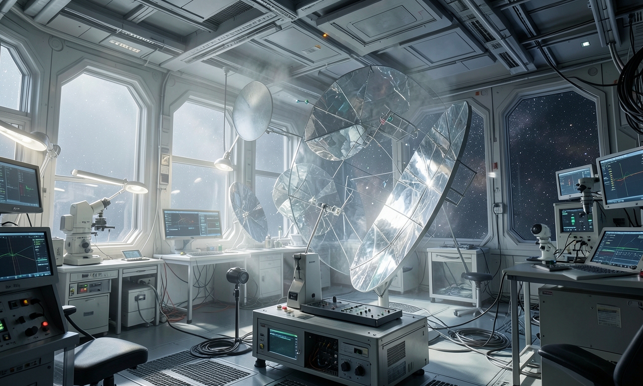 Orbital Mechanics of Giant Space Mirrors Analyzed