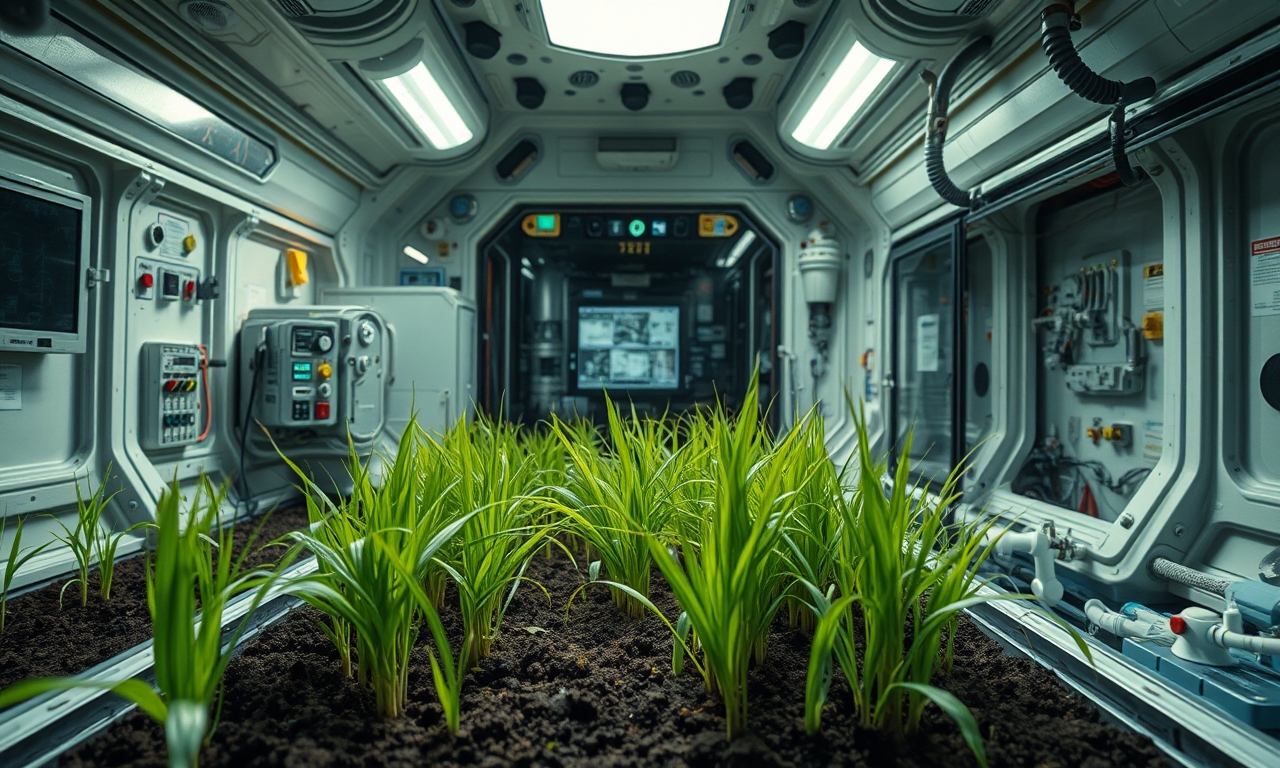 Air‑to‑Fertilizer Technology Enables Rice Growth in Lunar Soil Simulant