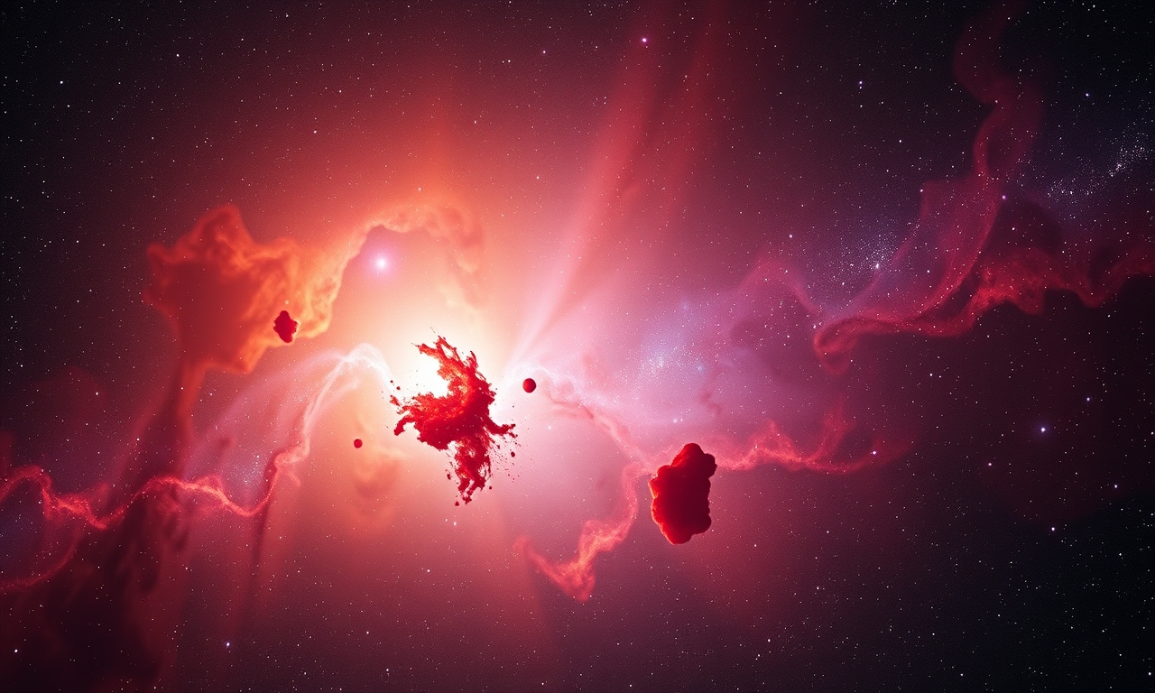 Astronomers Identify Forming ‘Little Red Dot’ Using JWST