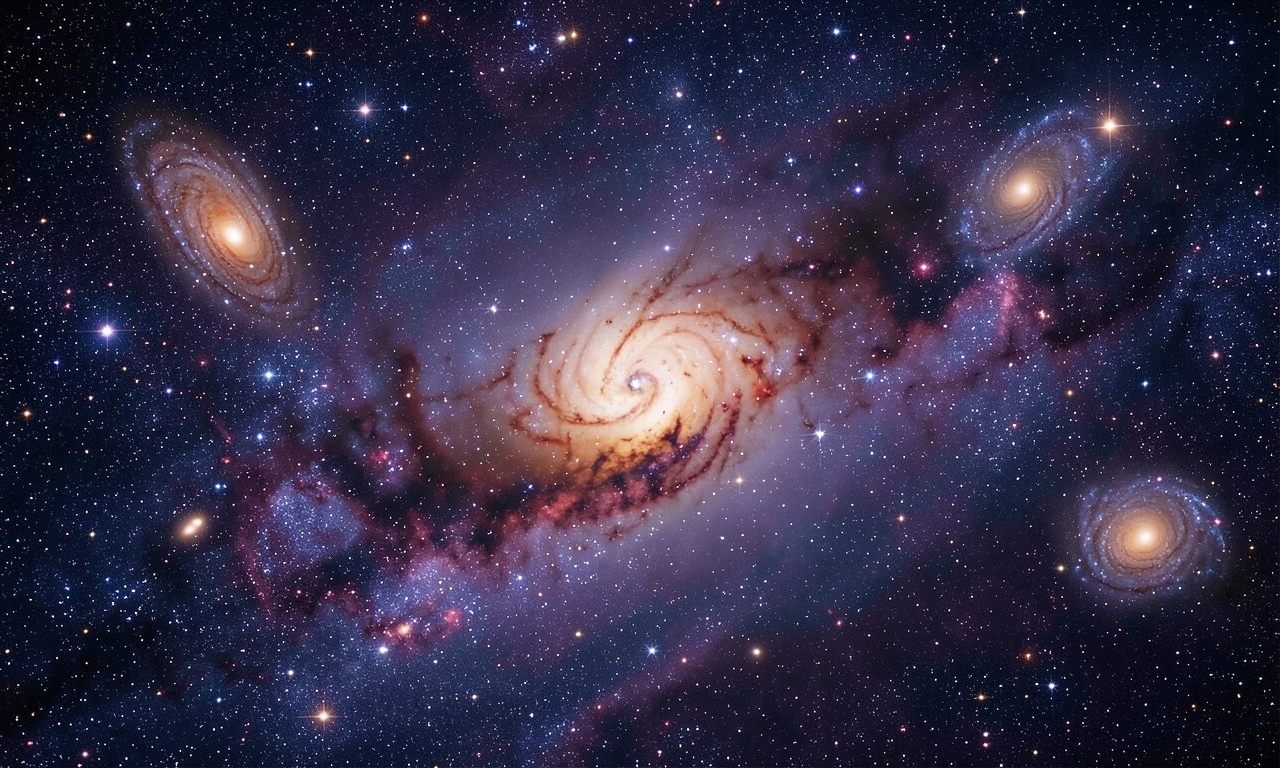 Astronomers Discover Third Galaxy Lacking Detectable Dark Matter