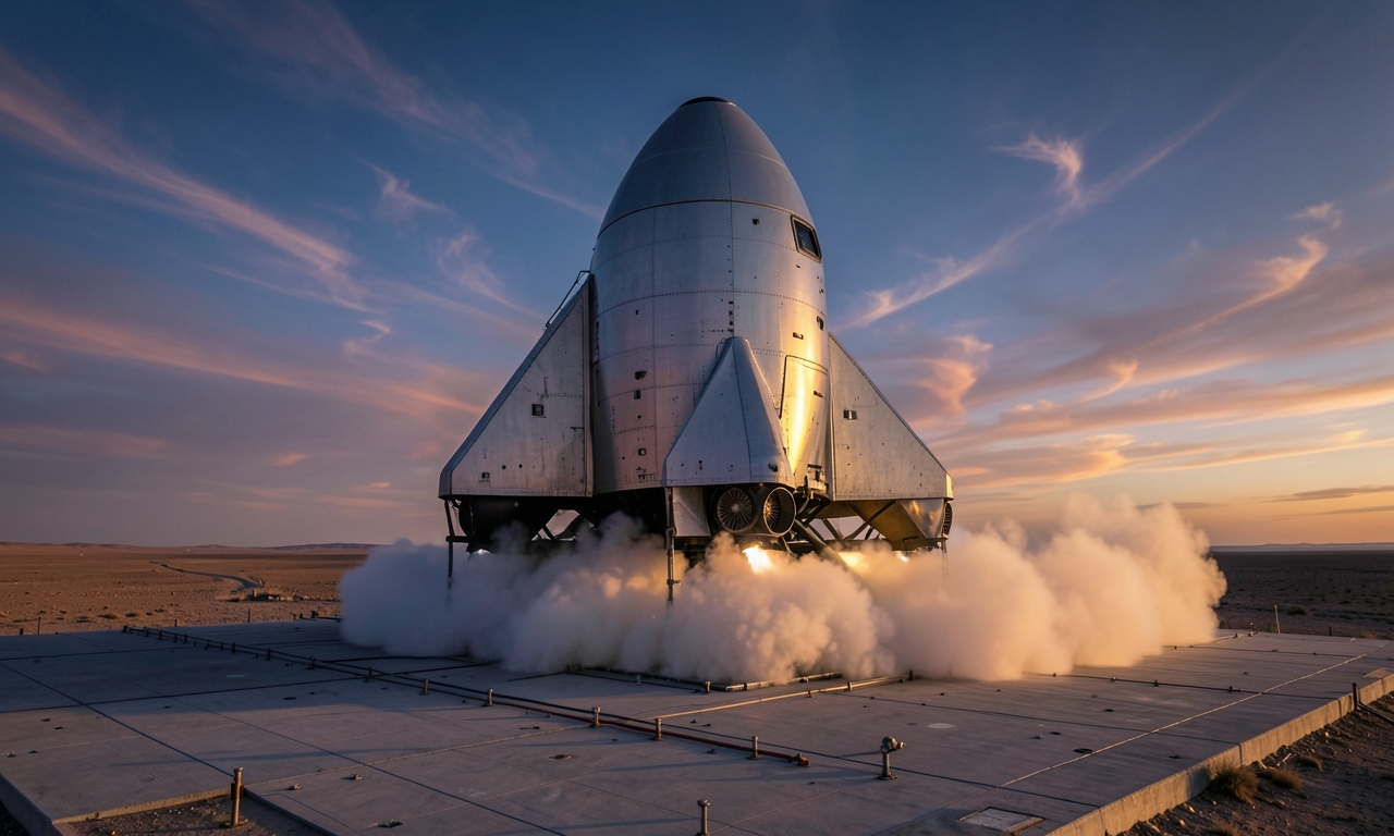 SpaceX fires all six Starship engines in pre‑flight test