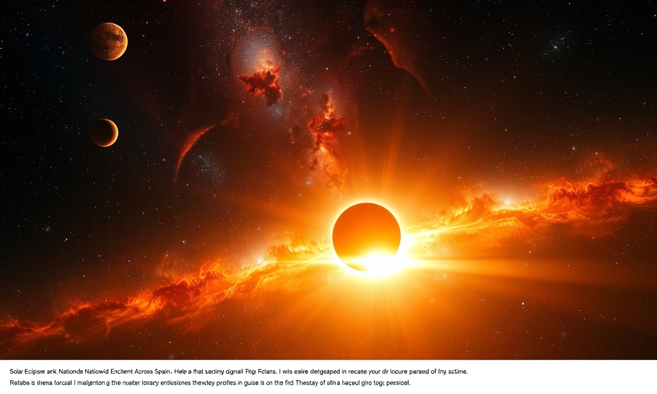Solar Eclipse Sparks Nationwide Excitement Across Spain
