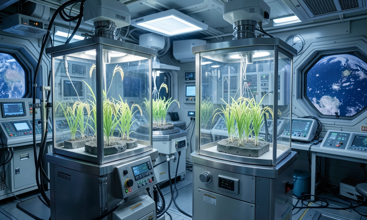 Growing Rice on the Moon: Japanese Team Demonstrates Low‑Power Fertilizer