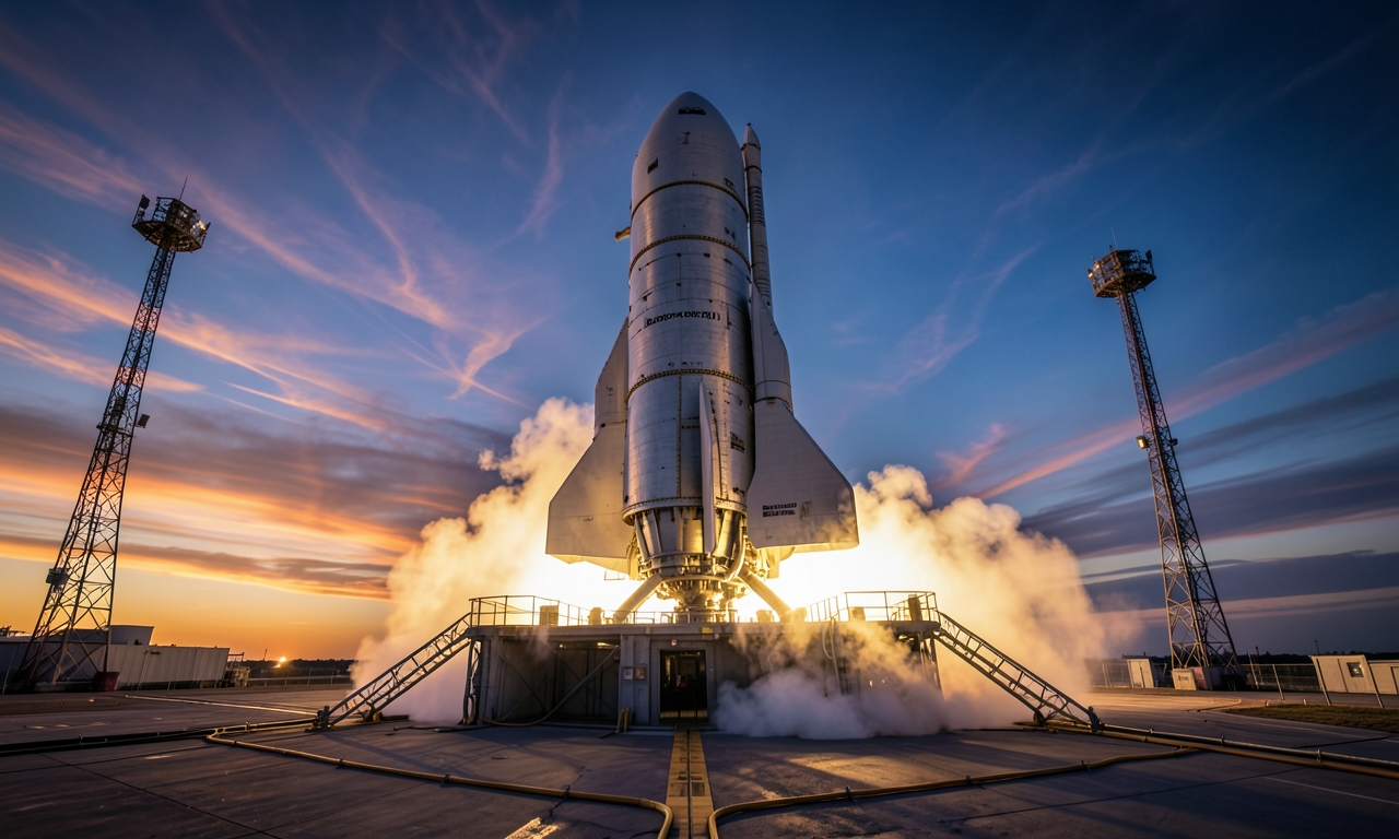 Booster 20 Completes Record‑Length Static Fire Test