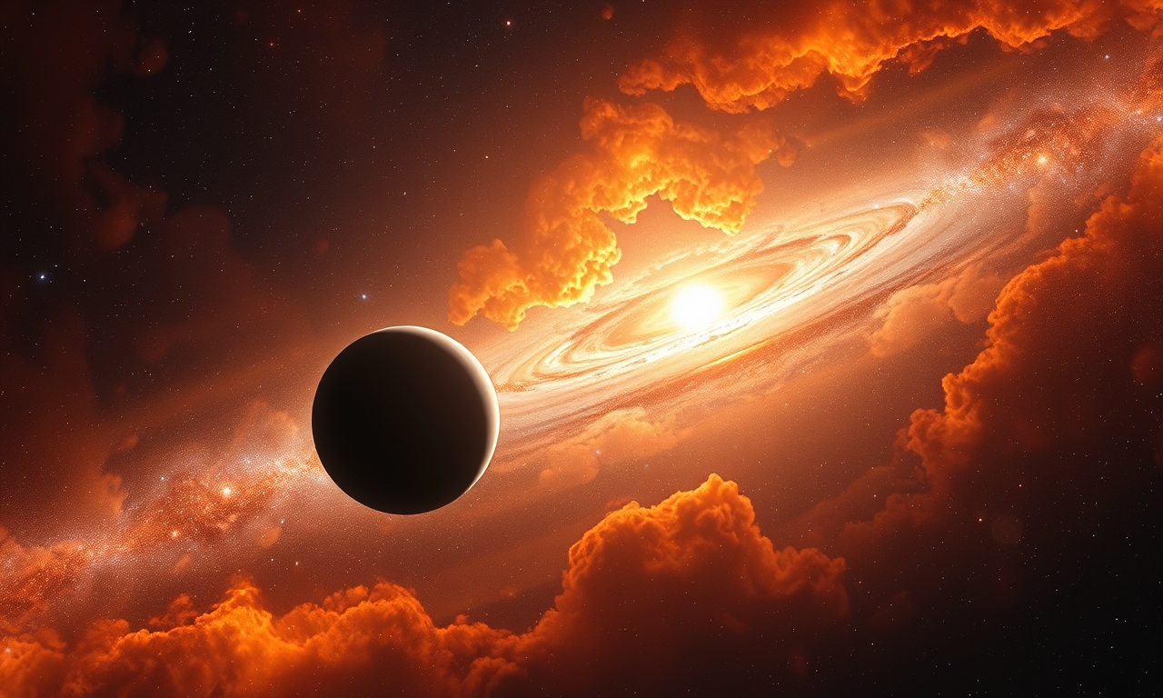 Warm Jupiter‑sized exoplanet found transiting a Sun‑like star