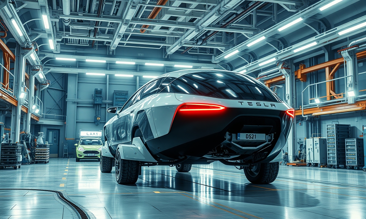 Tesla prepares autonomous Cybercab and Robotaxi cleaning service