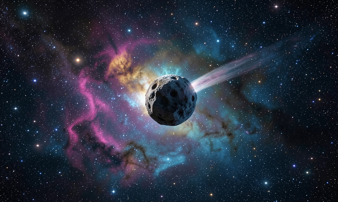 Mysterious Orbital Shift Reveals Asteroid to Be a 'Dark Comet'