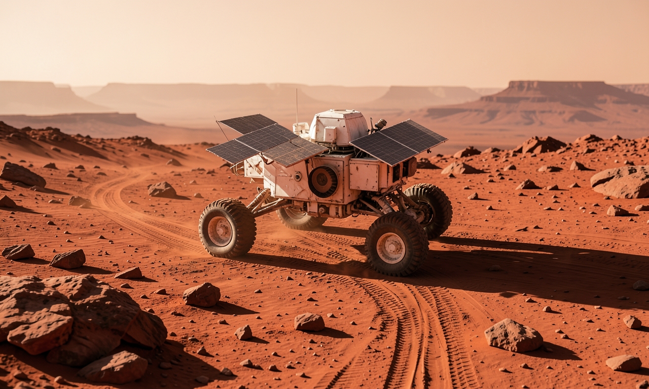 Curiosity Rover Uncovers Evidence of Ancient Martian Sandstorm