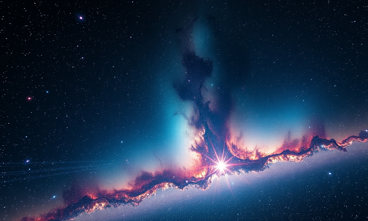 Astronomers map magnetic field around unusual Milky Way pulsar