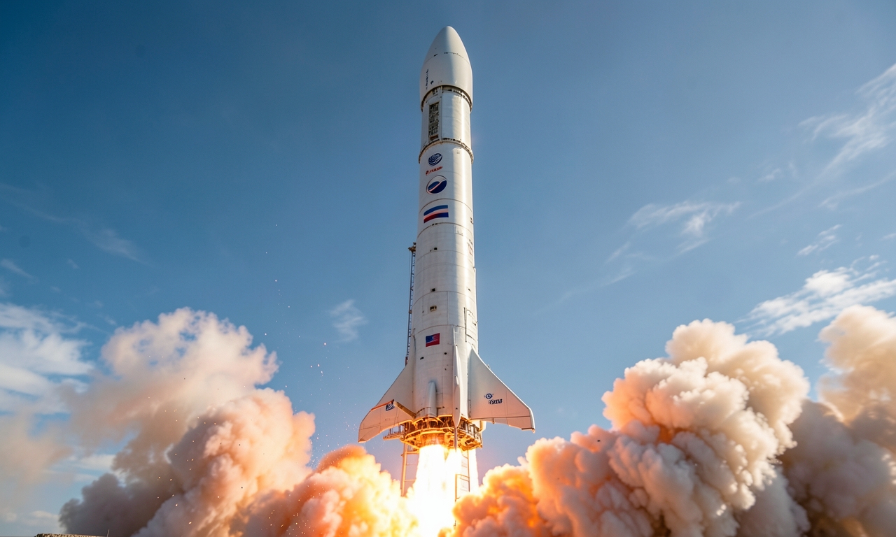 US-Russian crew reaches International Space Station for eight-month mission