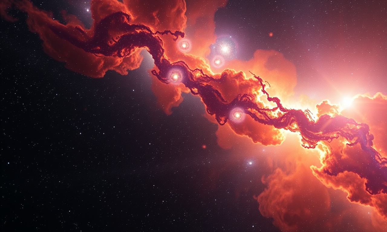 Magnetic signature of cosmic blast detected for first time