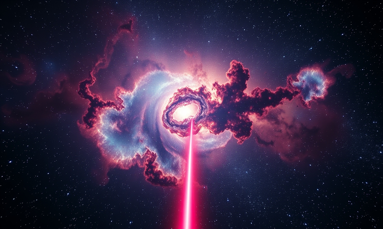 Laser vanishes toward the core of the Milky Way