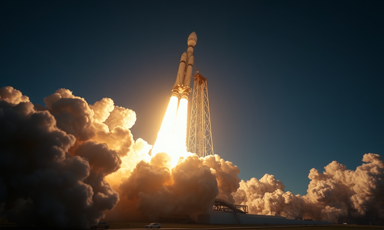 Robotic Servicing Mission Launches with NASA Support