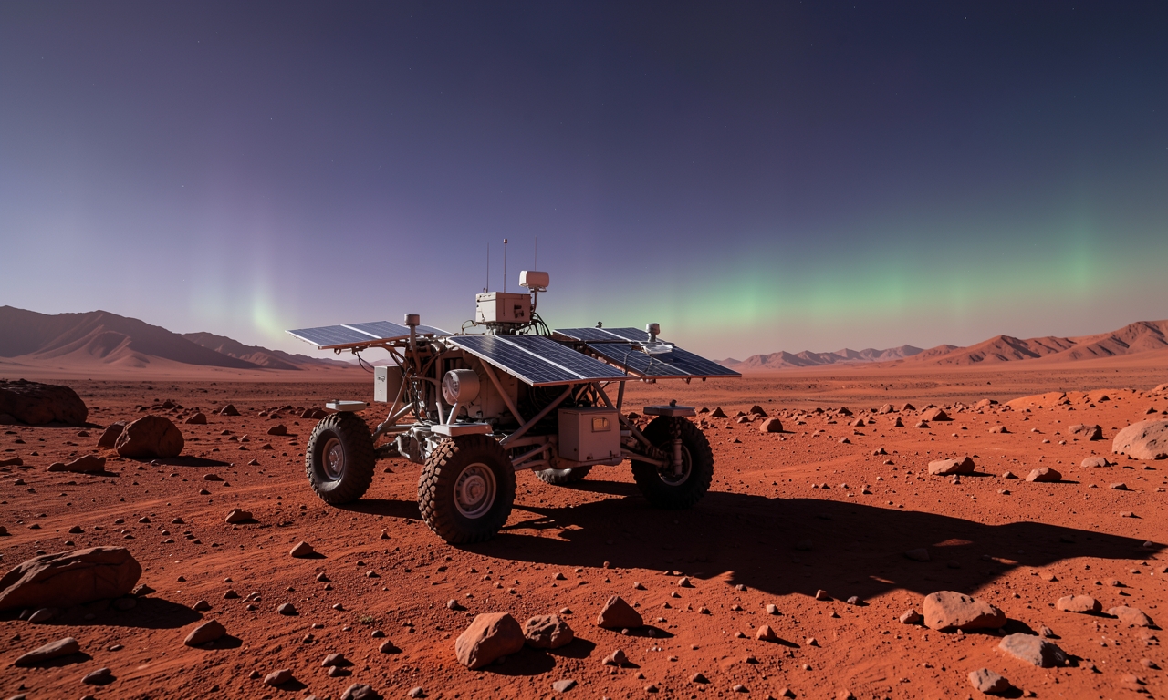 Mars auroras reveal a miniature version of Earth's magnetic engine
