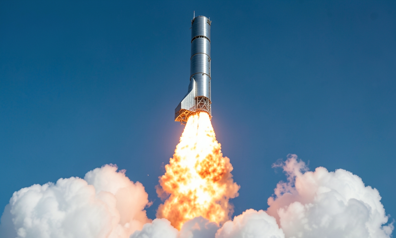 Super Heavy-Starship rocket completes mostly successful test flight