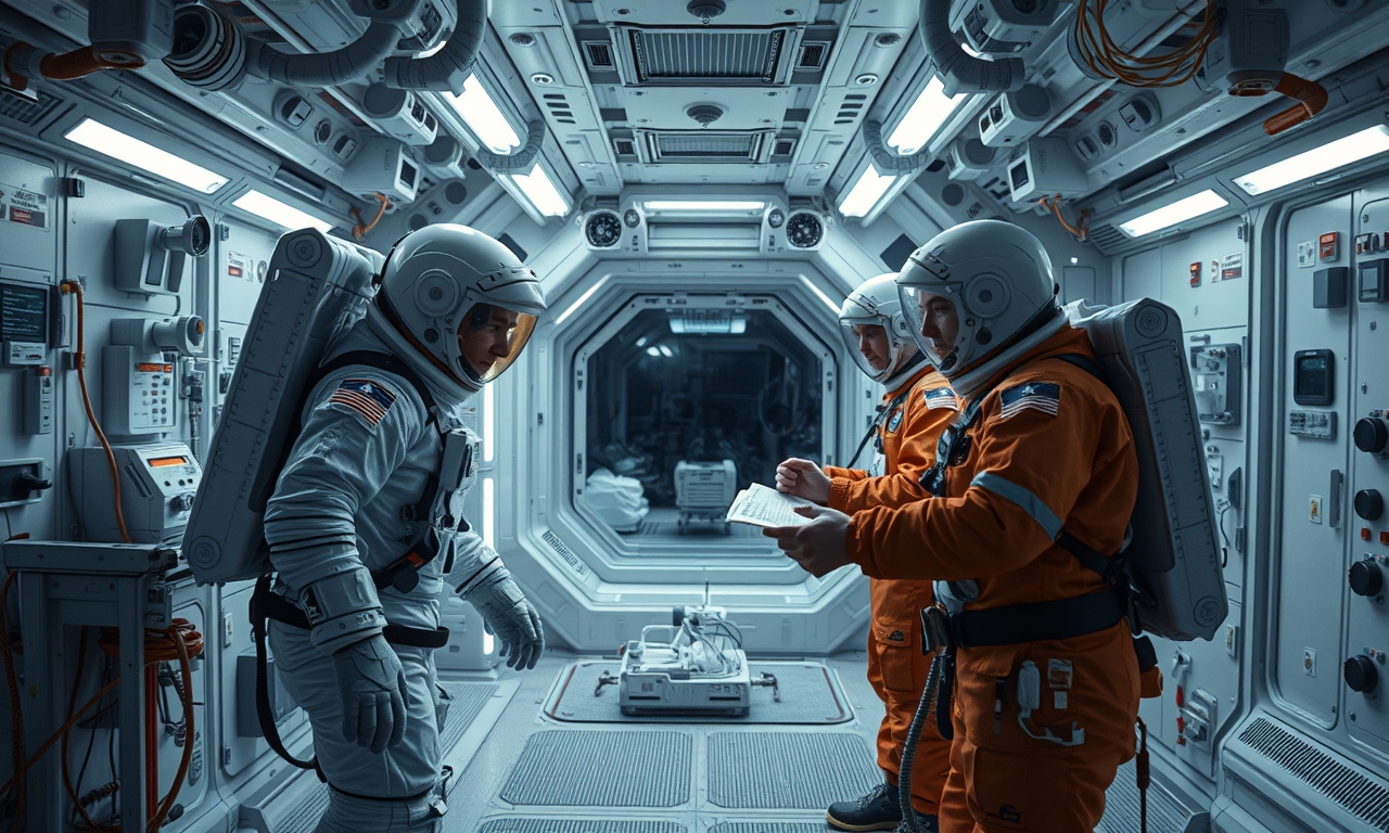 NASA Astronaut and Two Cosmonauts Return to Earth After 241 Days on ISS