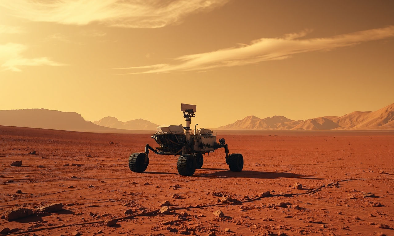 First Close‑up of Martian Surface Captured