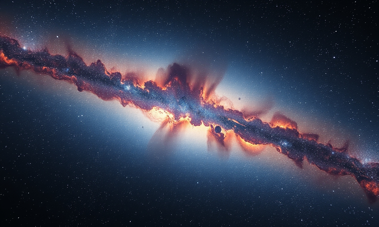 Clue Suggests Major Tilt of the Milky Way