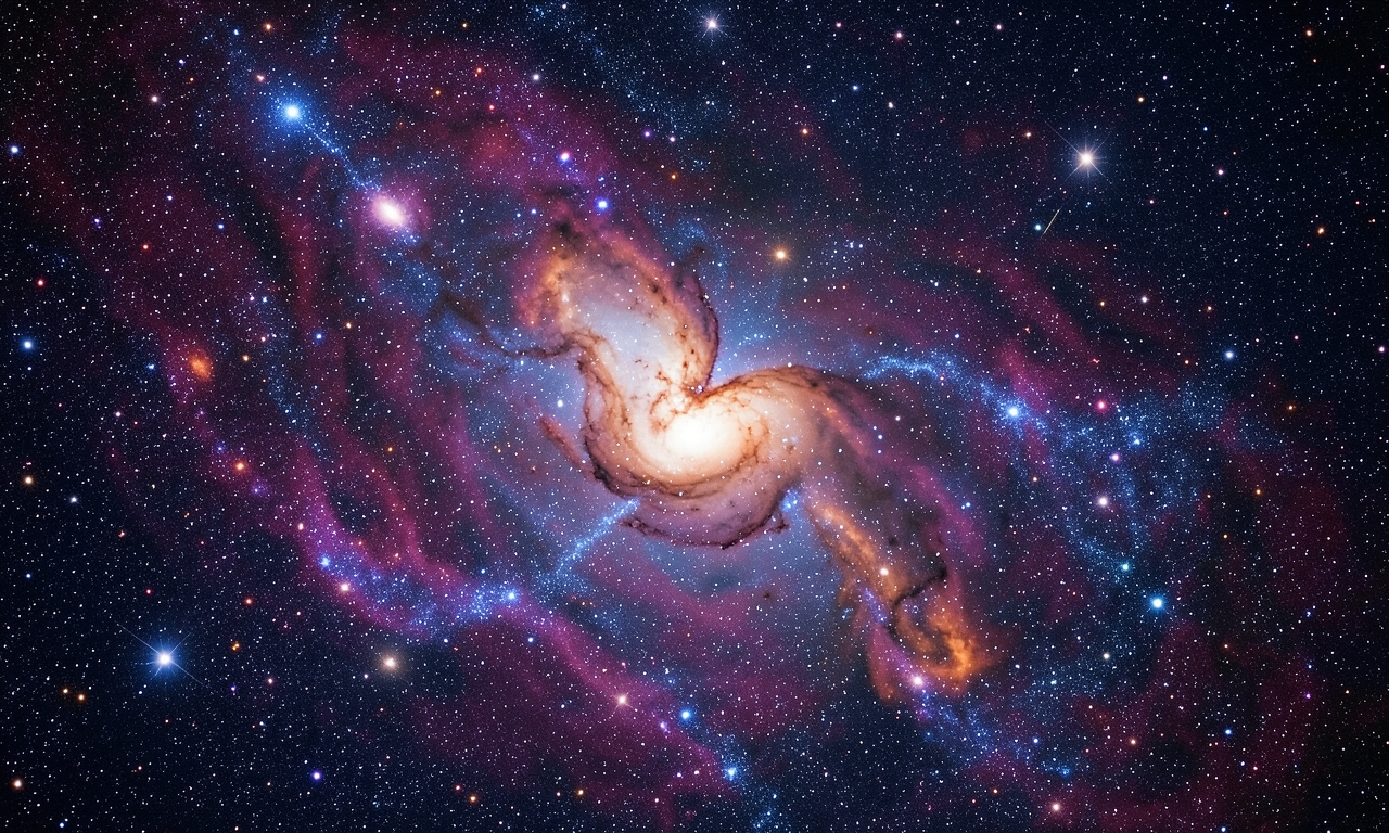Galaxy Mergers May Not Quench Star Formation, New Simulations Suggest