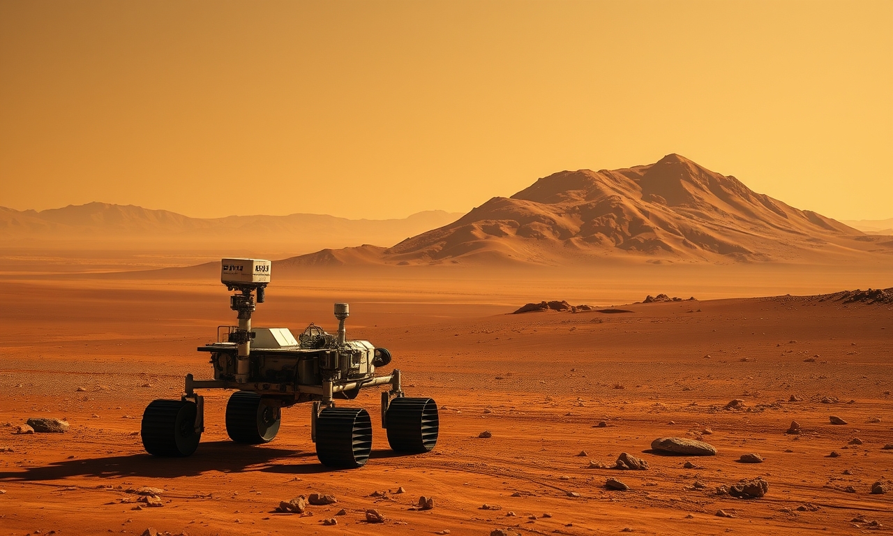 Curiosity Captures Image of Sand‑Capped Butte