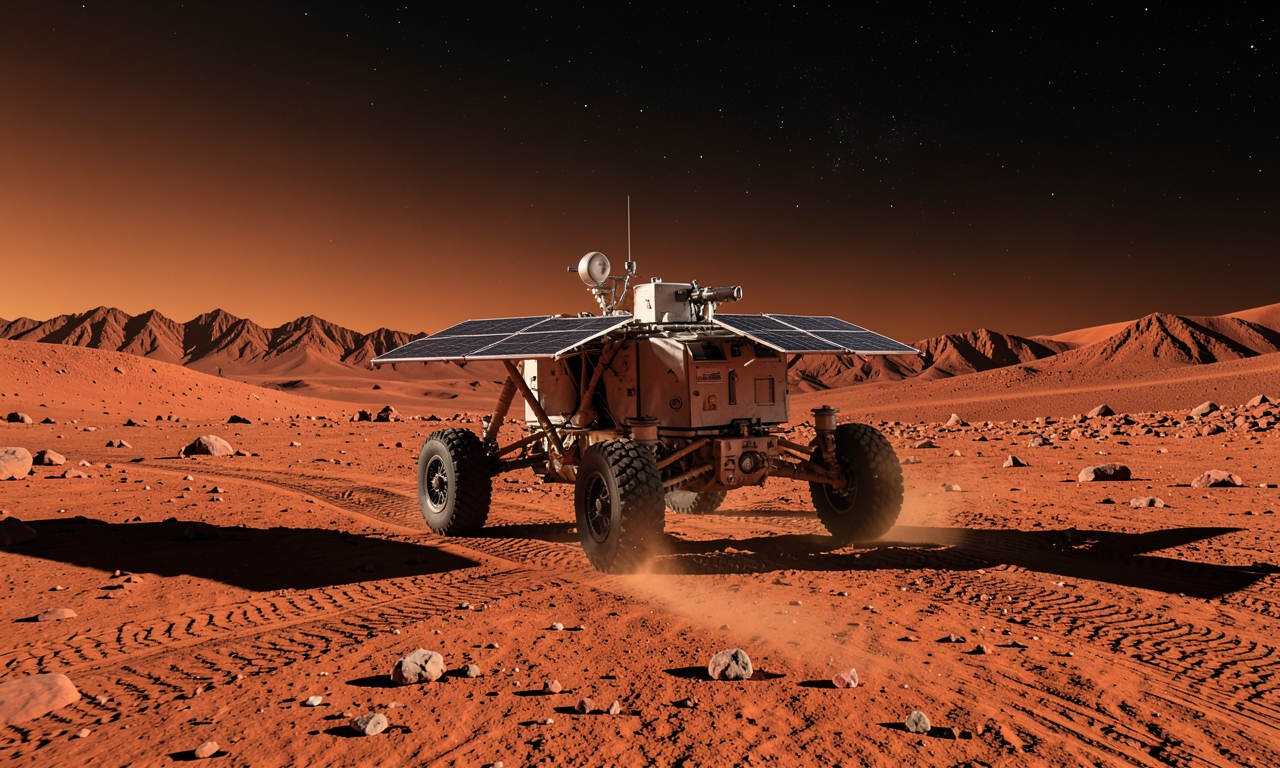 Mars Rover Detects Mineral Linked to Rubies, Suggesting Ancient Impact Events
