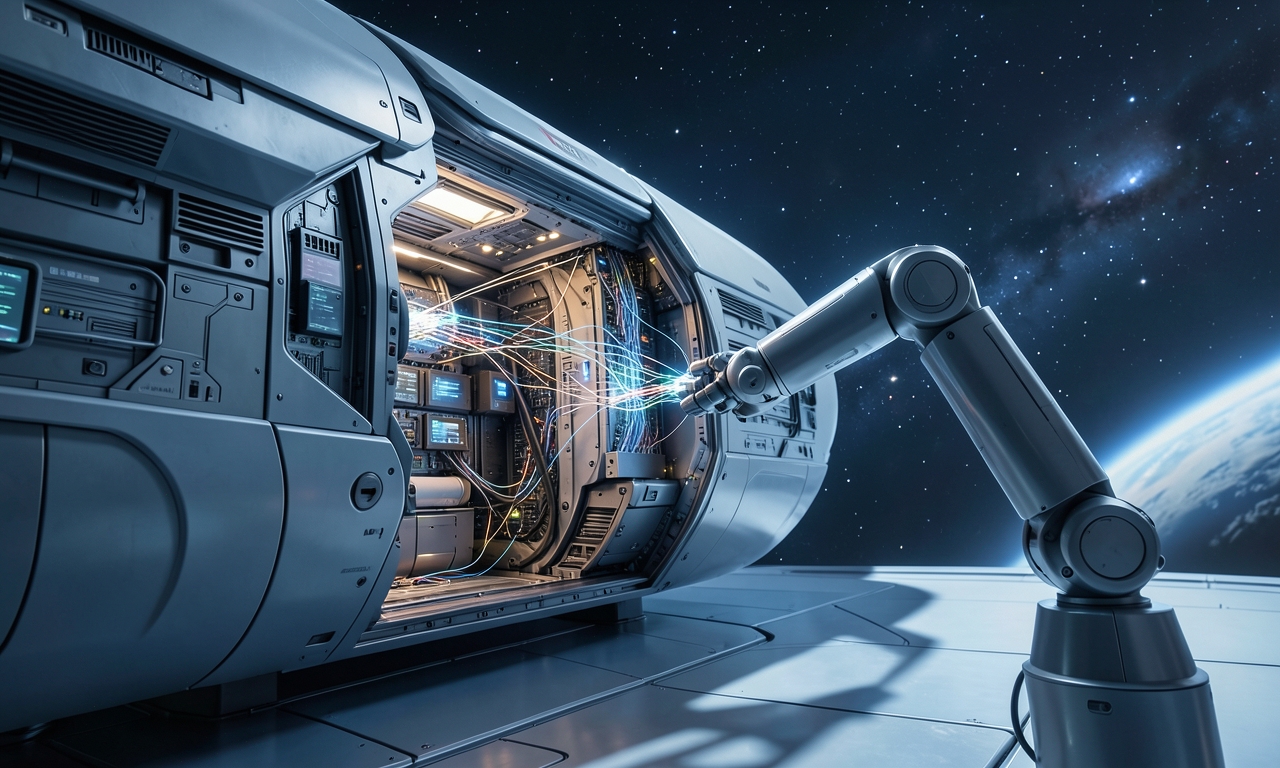 Optical Links Poised to Create Space‑Based Internet