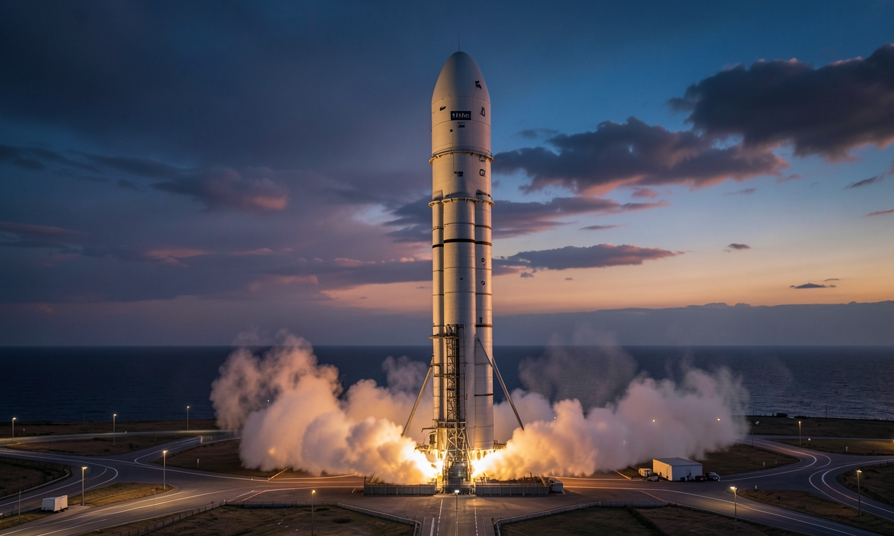 SpaceX Falcon 9 Launches 27 Starlink Satellites and Lands at Sea