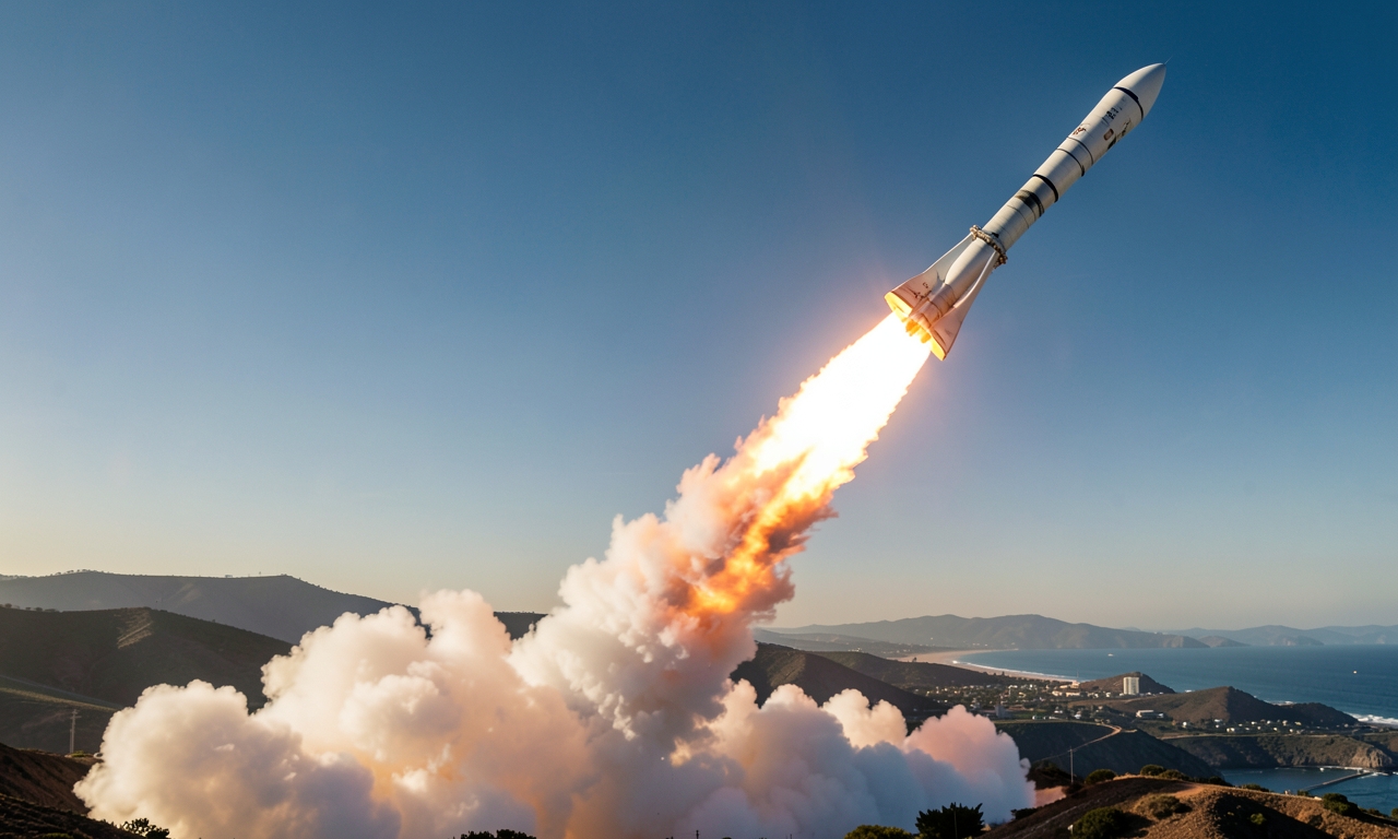 SpaceX Launches Classified USSF-153 Mission for U.S. Space Force from California’s Central Coast