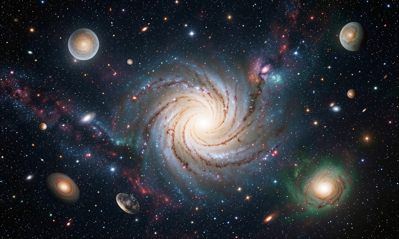Hubble spots an apparently quiet spiral galaxy with hidden turmoil